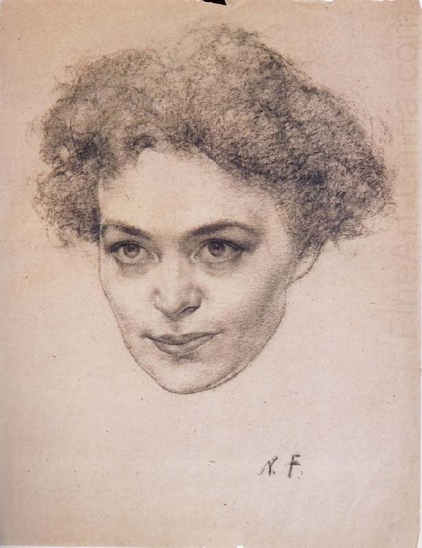 Portrait of lady, Nikolay Fechin
